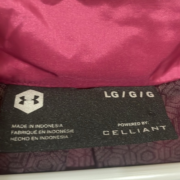 Under Armour Celliant Women’s Lightweight Recovery Jacket in Purple- Size Large - Picture 5 of 9